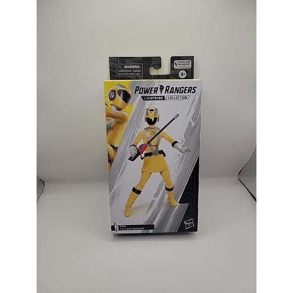 Power Rangers Lightning Collection RPM Yellow Ranger 6" Figure Hasbro *Flaw Box - Picture 1 of 5